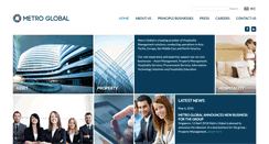 Desktop Screenshot of metroglobal.net